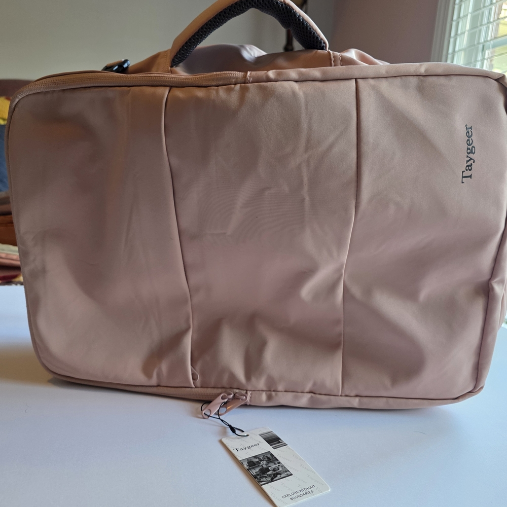 Womens Pink Overdize Laptop Bag